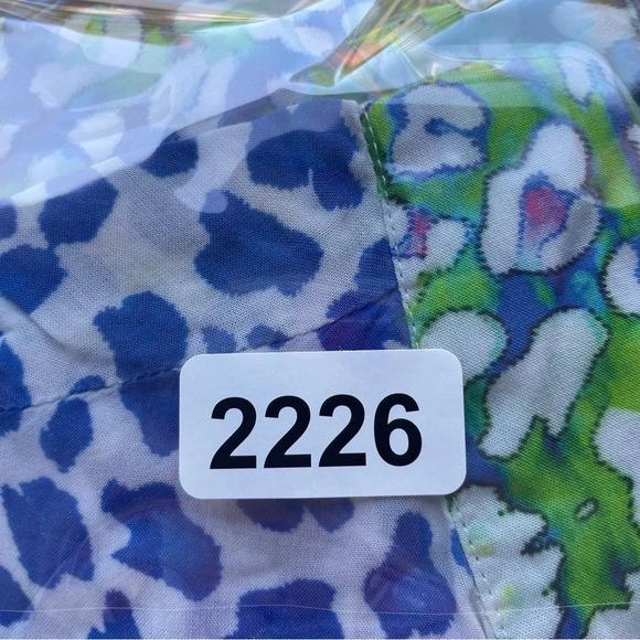 Ruby Yaya Rainbow Leopard Print Button Down Shirtdress colorful 22226 - Picture 11 of 11